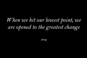 Aang Quote legend of Korra by faithless12