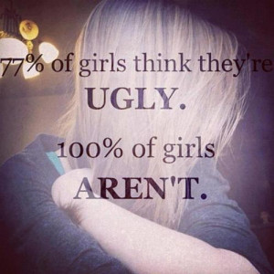 girls quote beautiful ugly