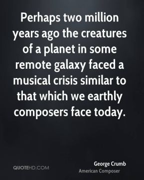 george-crumb-george-crumb-perhaps-two-million-years-ago-the-creatures ...