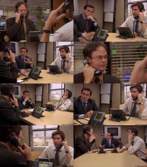 Dwight Schrute Jim and Dwight