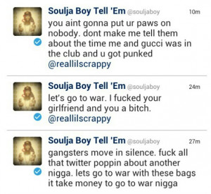 Soulja Boy-Lil Scrappy-Twitter War
