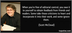 it to yourself to obtain feedback from friends and readers. Some take ...