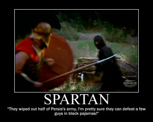 Spartan motivational by Hailtothechimp