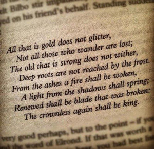 All that is gold does not glitter...