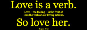 Military Wife Quotes: Love Is A Verb
