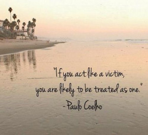 do not become comfortable in the role...