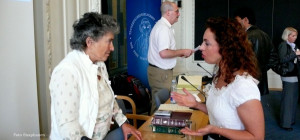 Fotos: Rachel Adelberg med to andre markante kvinder, Wafa Sultan og ...