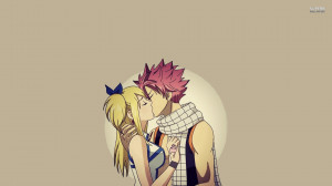 Lucy and Natsu - Fairy Tail wallpaper 1920x1080