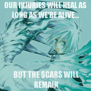 Anime Quote, I have learned a lot of life lessons from anime.