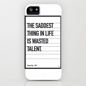 My Bronx Tale Movie Quote poster iPhone & iPod Case