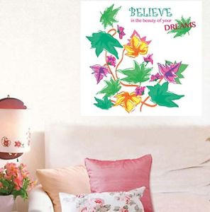 Details about The Maple Leaf Wall Sticker Word Quotes Removable Vinyl ...