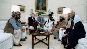 Afghan Officials Hold First Ever Peace Talks With Taliban - Americans ...