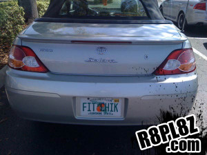 fit-chick-funny-license-plate
