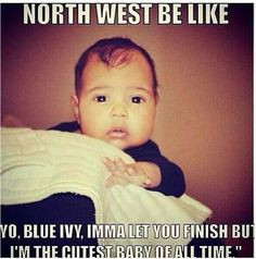 North West #NorthWest #KimYe #KimKardashian #KanyeWest