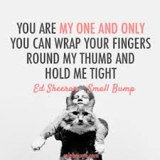 ed sheeran song quotes