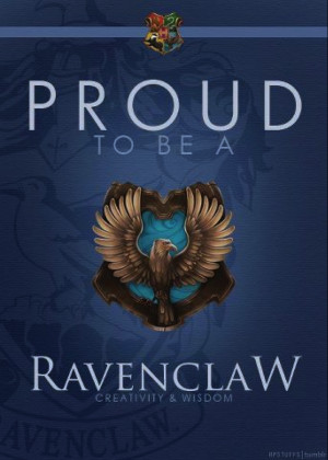 Celebrating Ravenclaw house pride day