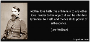 Mother love hath this unlikeness to any other love: Tender to the ...