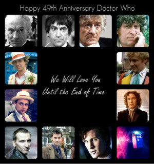 Doctor Who Happy 49th Birthday, 'Doctor Who'!