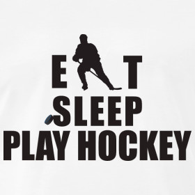 Design ~ Eat Sleep Hockey T-Shirt