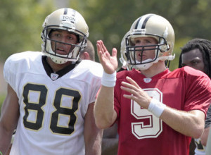 TED JACKSON / THE TIMES-PICAYUNE New Orleans Saints quarterback Drew ...