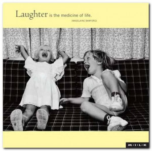 Madelaine Bamford on the restorative power of laughter. Sound familiar ...