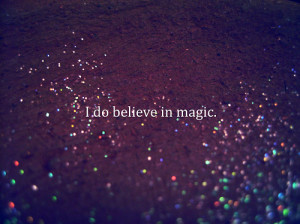 believe, disney, fairy dust, glitter, happiness, magic, miracle ...