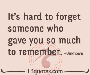 forget someone quote