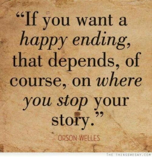 No Happy Endings Quotes. QuotesGram