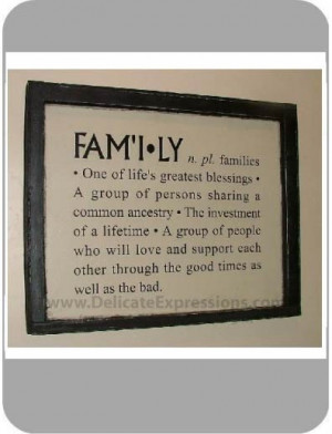 FAMILY definition - Vinyl Wall Art Lettering, Quotes, Decals by ...