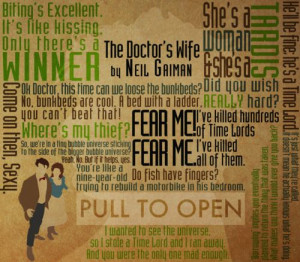 Quotes from 'The Doctor's Wife'. This is one of my favorite episodes ...