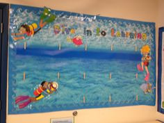 Dive in to learning! Under the sea bulletin board for the classroom!