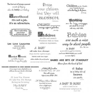 Baby Boy Quotes For Scrapbooking Digital quotes about babies