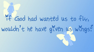 Blue Wings Wallpaper 1920x1080 Blue, Wings, Quotes, Peace, God ...