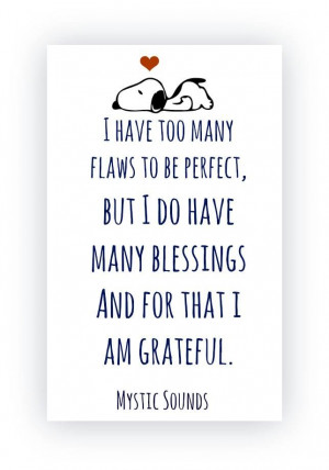 very blessed & grateful