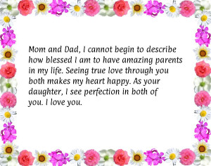 Love You Mom And Dad Quotes Mom and dad anniversary quotes