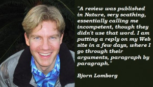 Bjorn lomborg famous quotes 1