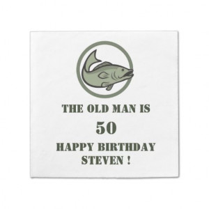 ... 70th birthday or any other age! This product features a bass fish in