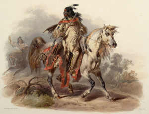 the blackfoot blackfoot warrior karl bodmer between 1840 and 1843