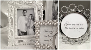 our weddings by bringing in lots of photos of the couple and quotes ...