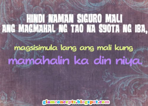 Kabit Quotes Tagalog Love