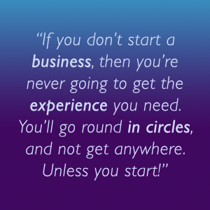 Starting A Business Quote