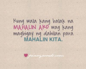 ... ako mahalin kita love quotes mahalin ako mahalin kita love quotes
