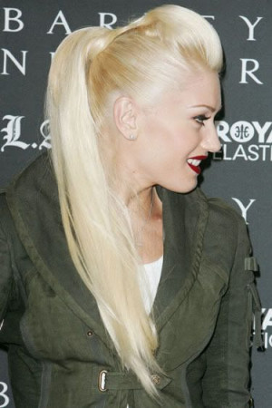Gwen Stefani hair + makeup