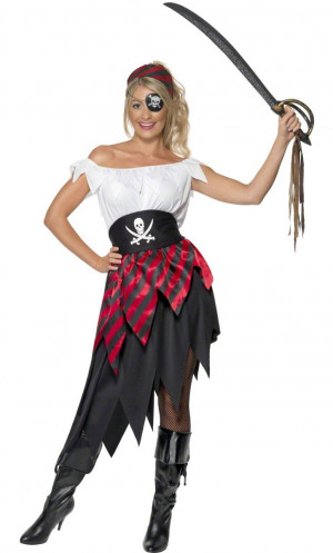 Pirate costume for women : Vegaoo Adults Costumes