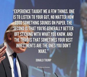 Donald Trump Quotes On Leadership