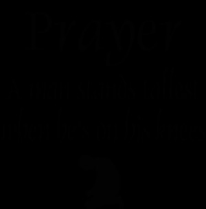 man praying clip art