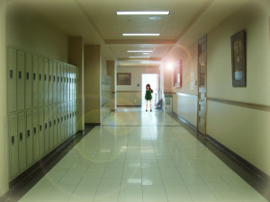 School Hallway by Gaz-Monster on deviantART