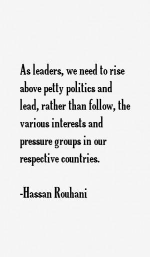 Hassan Rouhani Quotes & Sayings