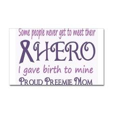 Preemie Mom Sticker for