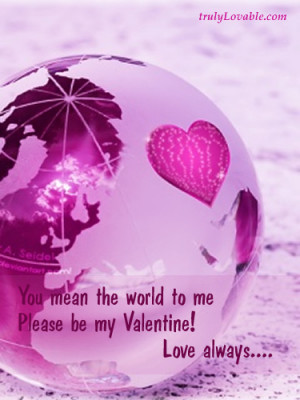 Mean The World To Me Love Quotes ~ La-La Means I Love You By: The ...